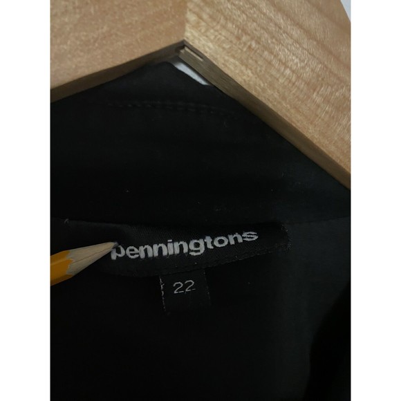 Penningtons women's size 22 black button up jacket - Picture 4 of 6